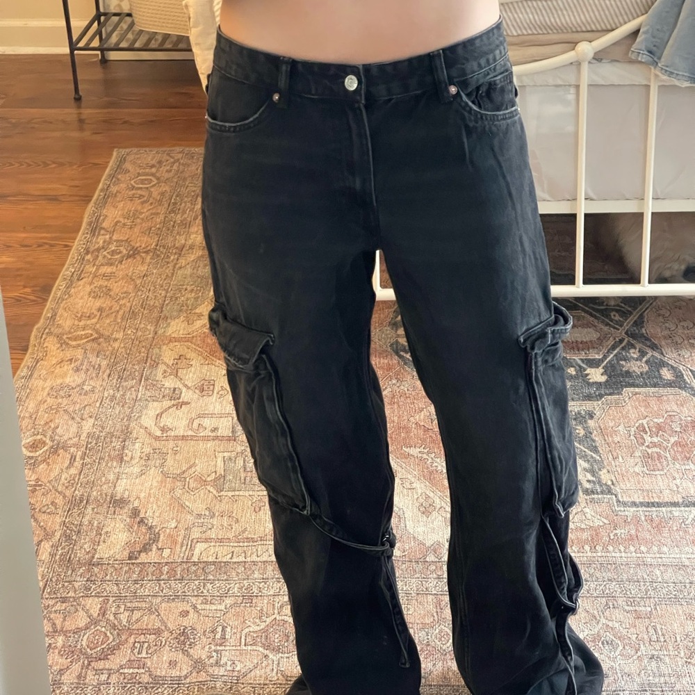 Zara Cargo Jeans